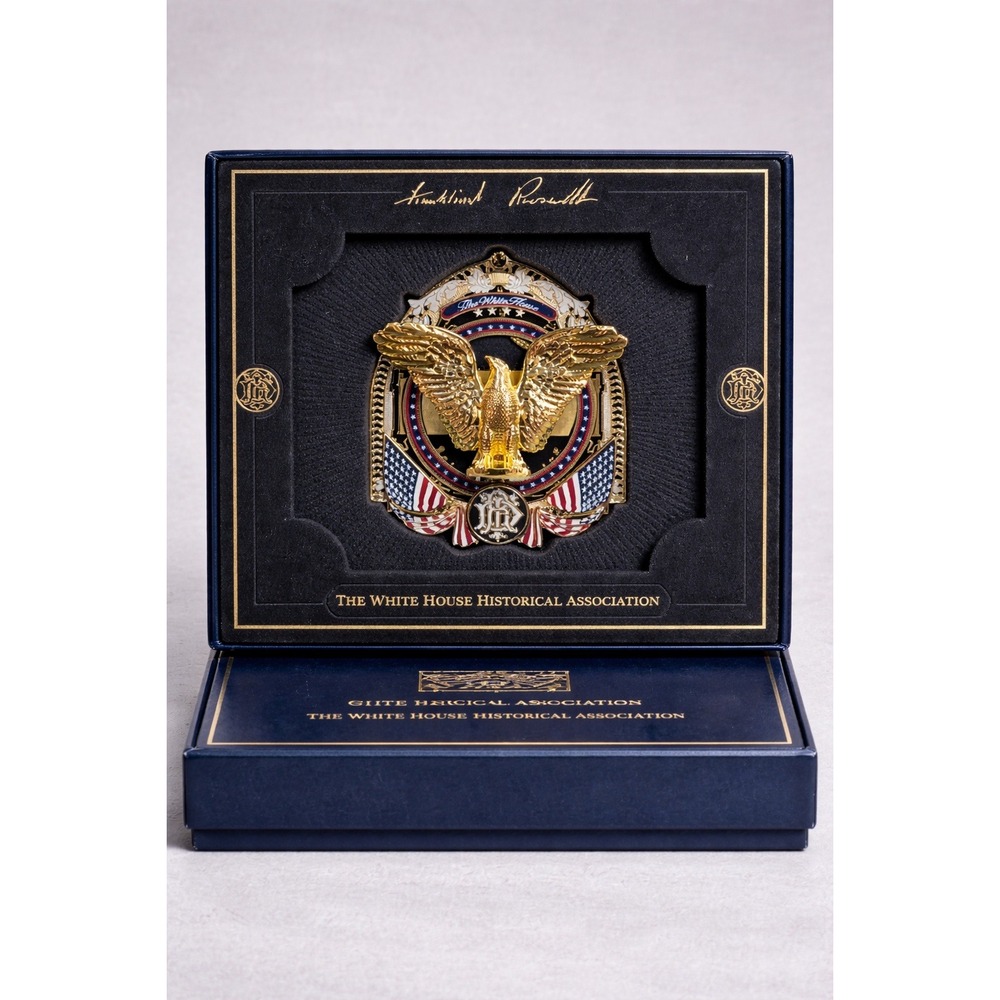 White‎ House Historical Association 2017 Christmas Ornament Franklin D Roosevelt